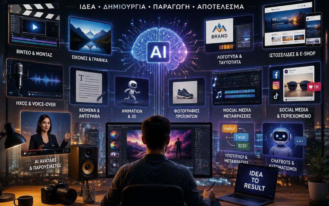 Η Τεχνητή Νοημοσύνη αλλάζει το δημιουργικό και το marketing.